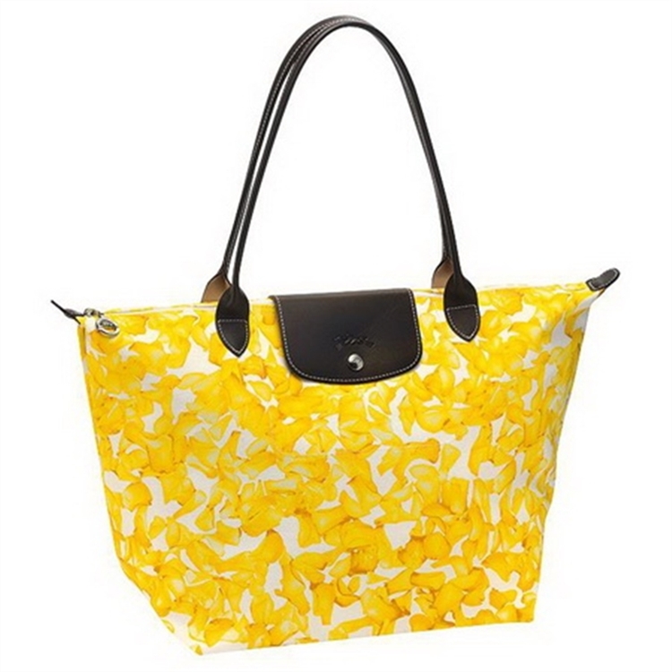 Longchamp Darshan Tote Bags Yellow