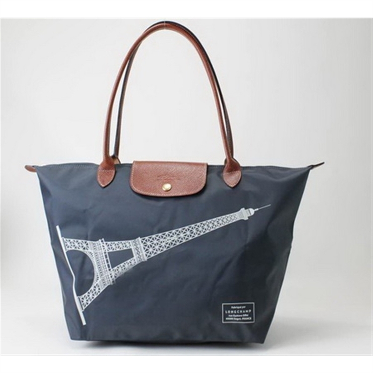 Longchamp Eiffel Tower Bags Graphite Blue