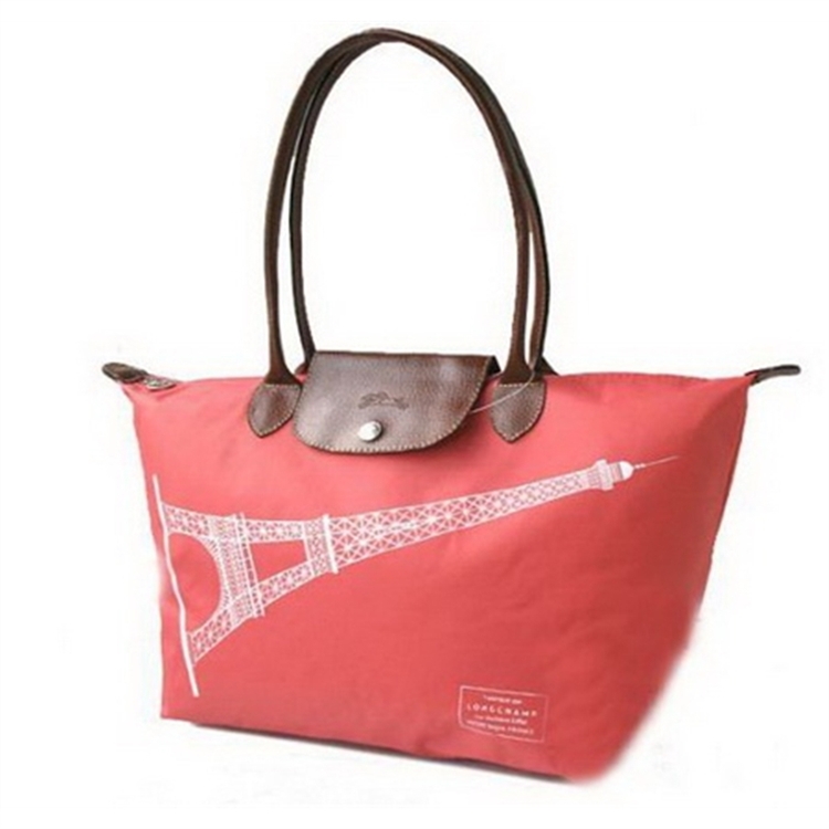 Longchamp Eiffel Tower Handbags Red
