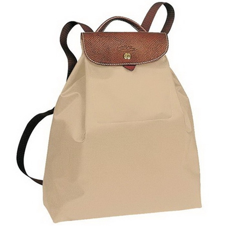 Longchamp Le Pliage Backpacks Bags Beige