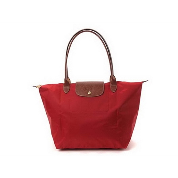 Longchamp Le Pliage Tote Bags Rouge Sale
