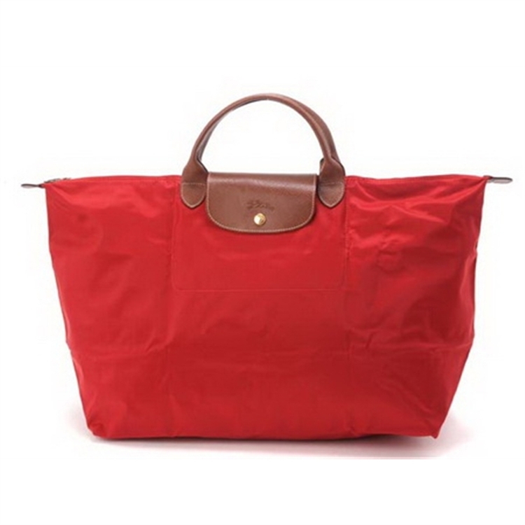 Longchamp Le Pliage Tote Bags Rouge