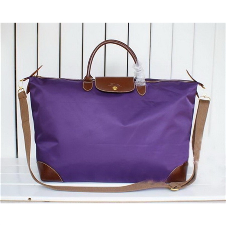 Longchamp Le Pliage Travel Bags Purple - Click Image to Close