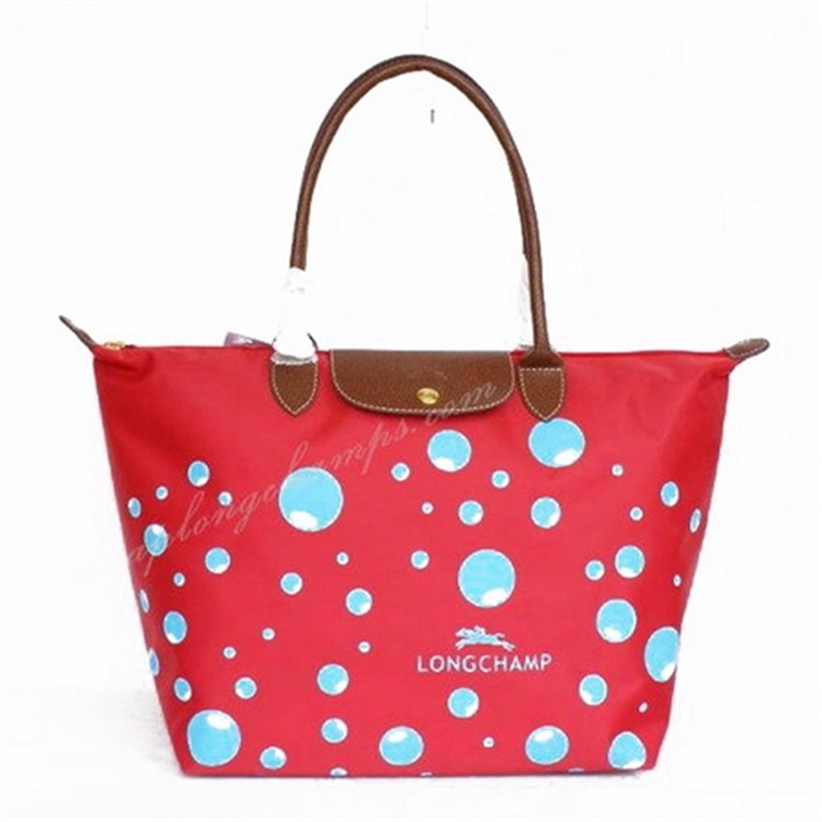 Longchamp Light Bubble Bags Red